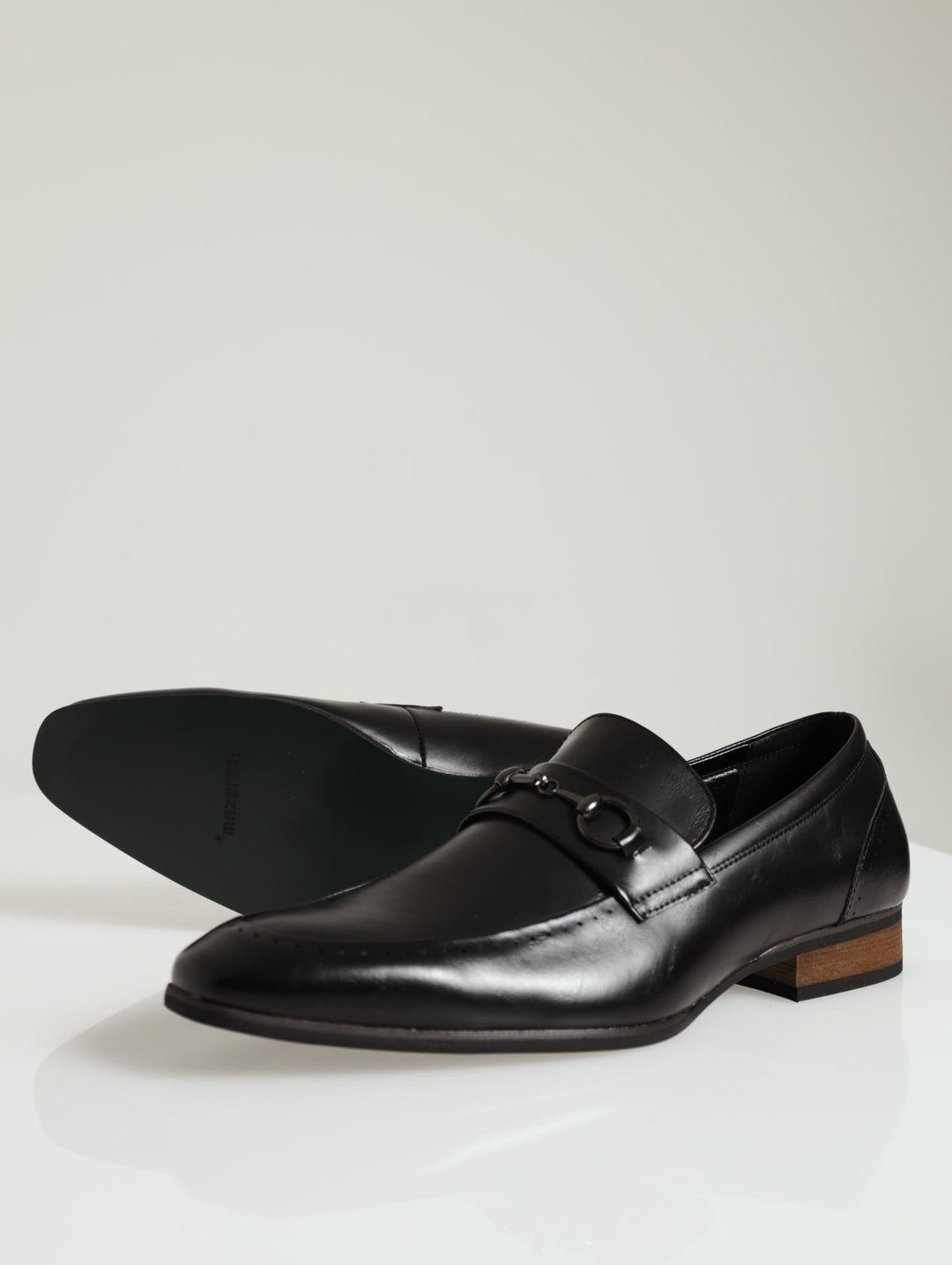 Slip On With Trim Shoe - Black