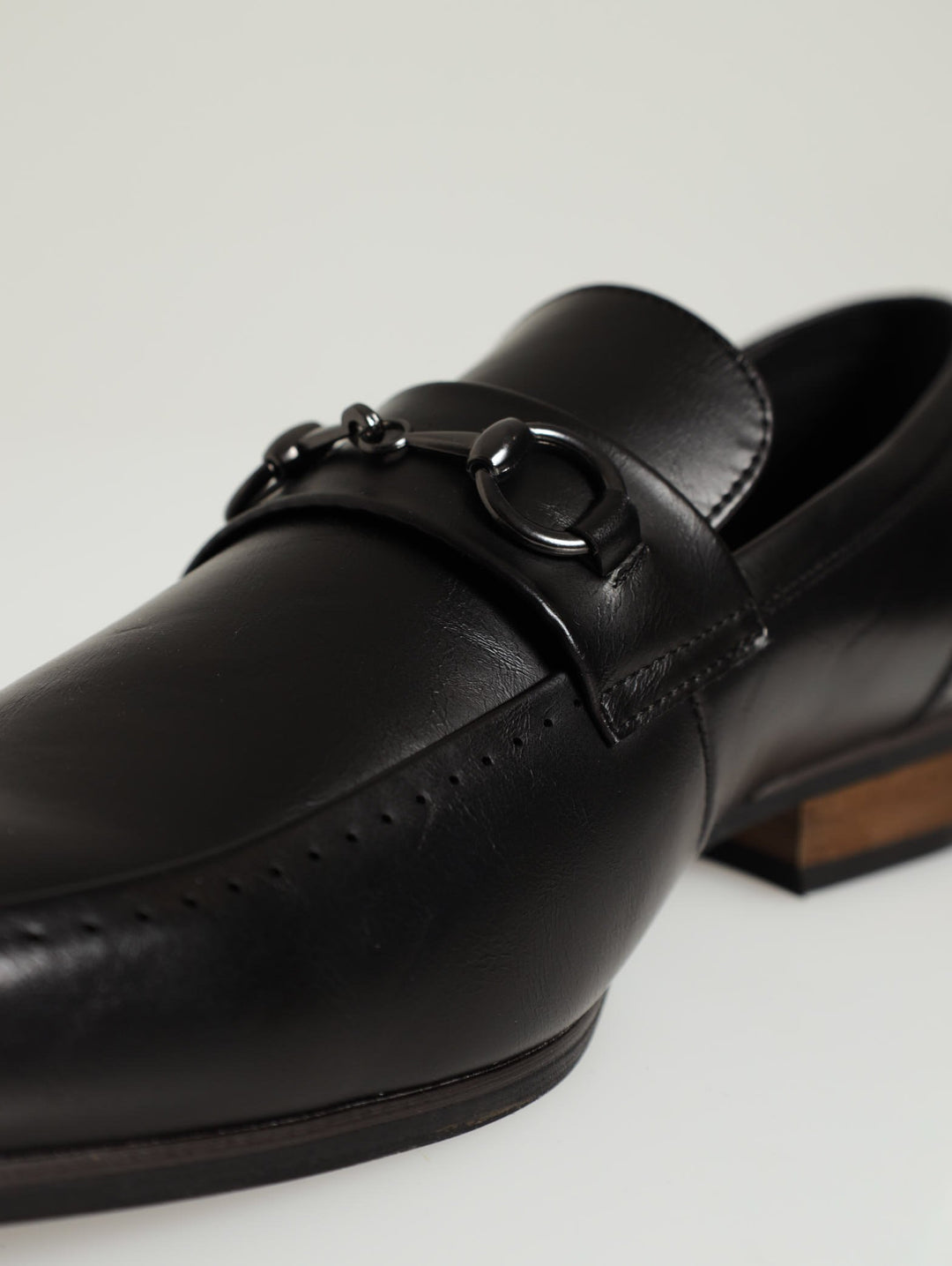 Slip On With Trim Shoe - Black