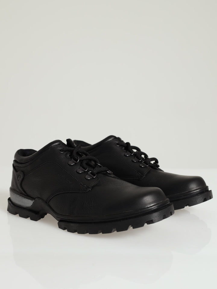 Trap Lace Up Shoe - Black