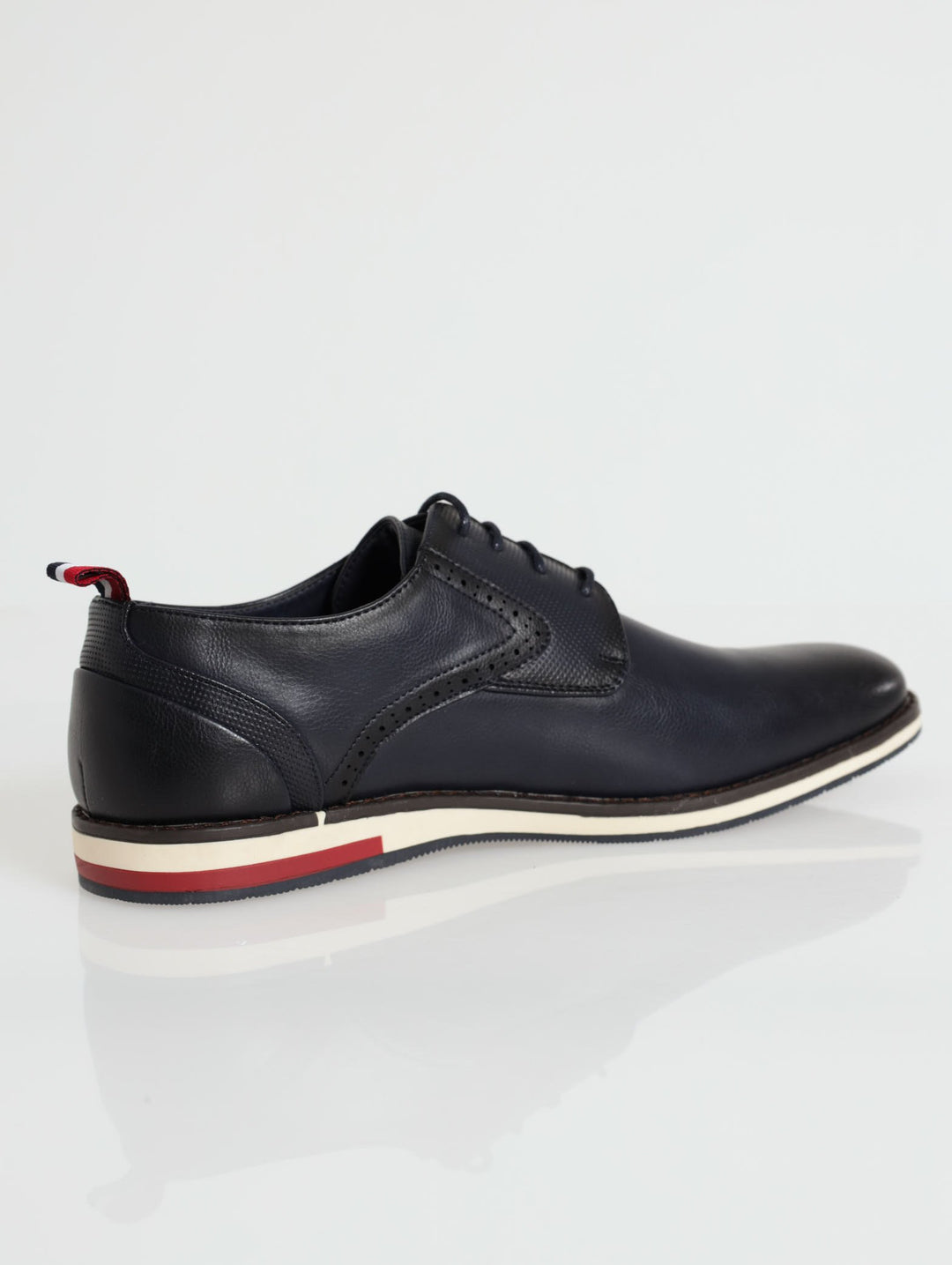 Wallace Casual Lace Up Shoe - Navy