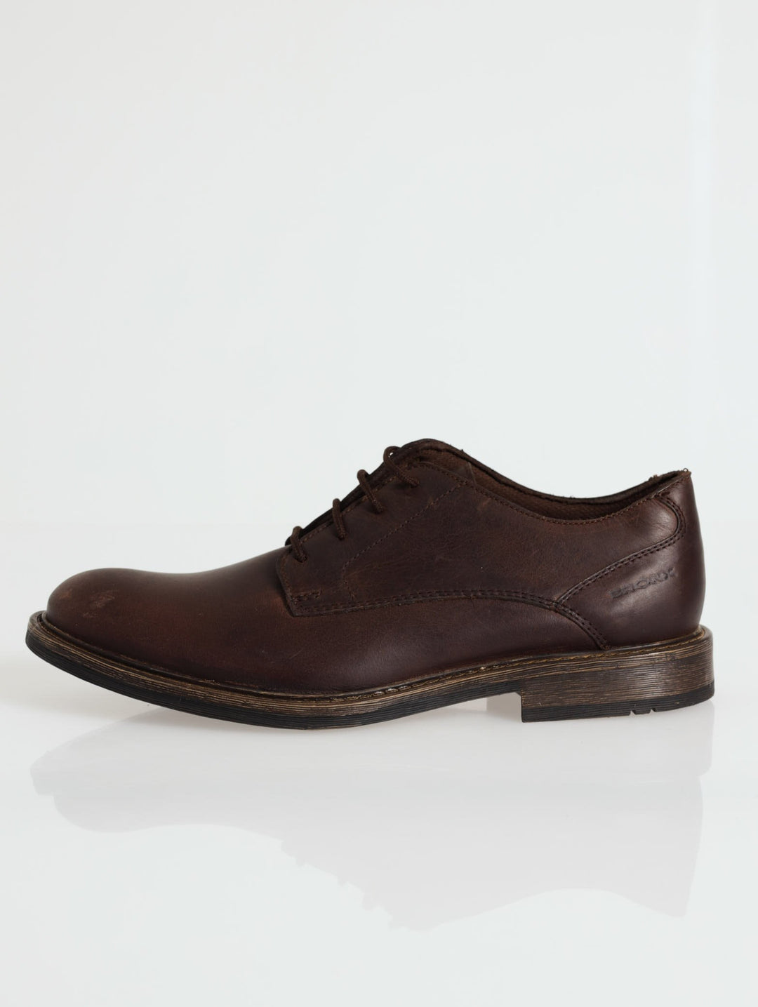 Jump Lace Up Derby Shoe - Chocolate