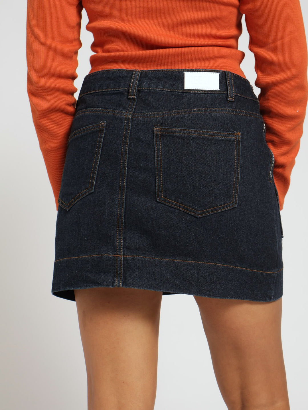 Denim Skirt - Ink