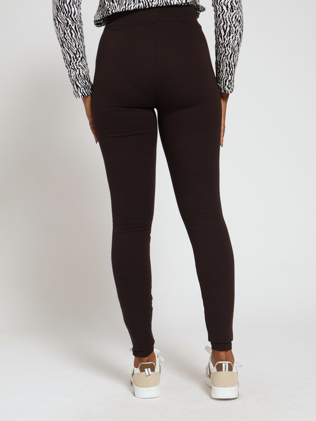 Ponte Leggings - Chocolate