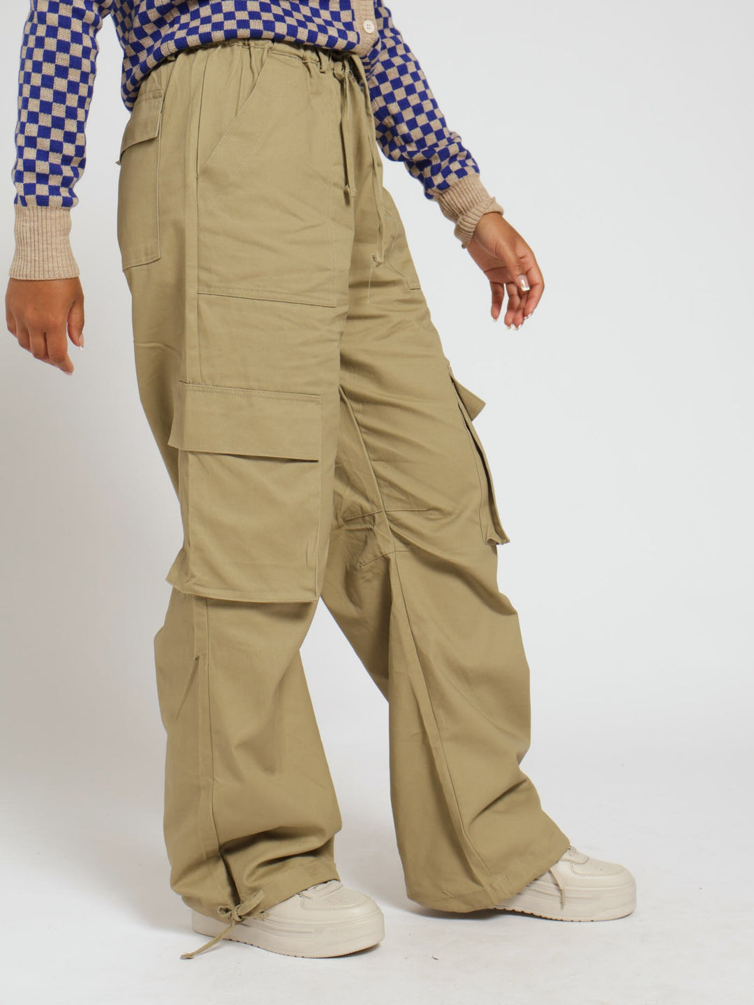 Cargo Utility Pants - Tan