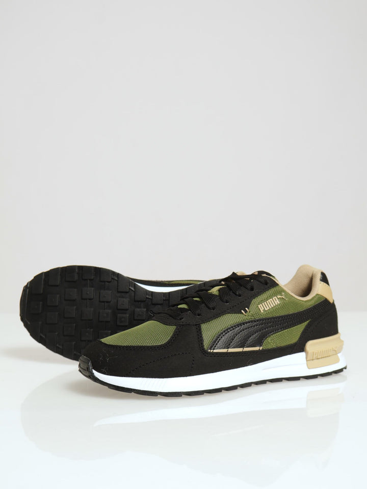 Boys Graviton Sneaker - Olive