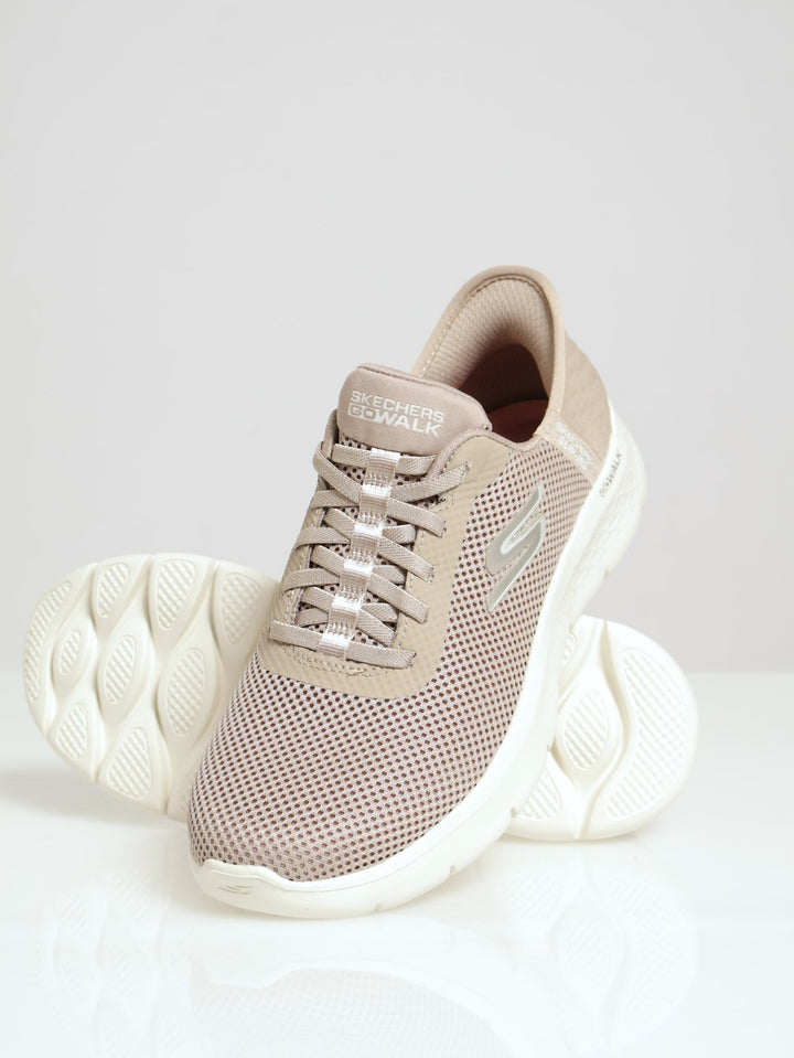 Go Walk Flex Sneaker - Taupe