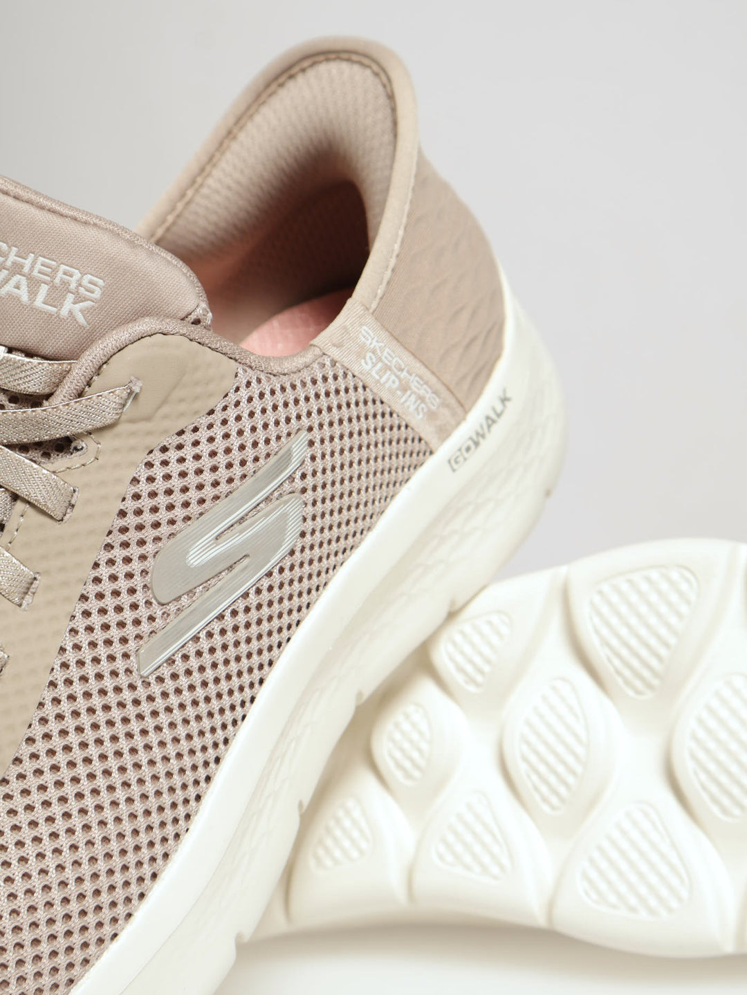 Go Walk Flex Sneaker - Taupe