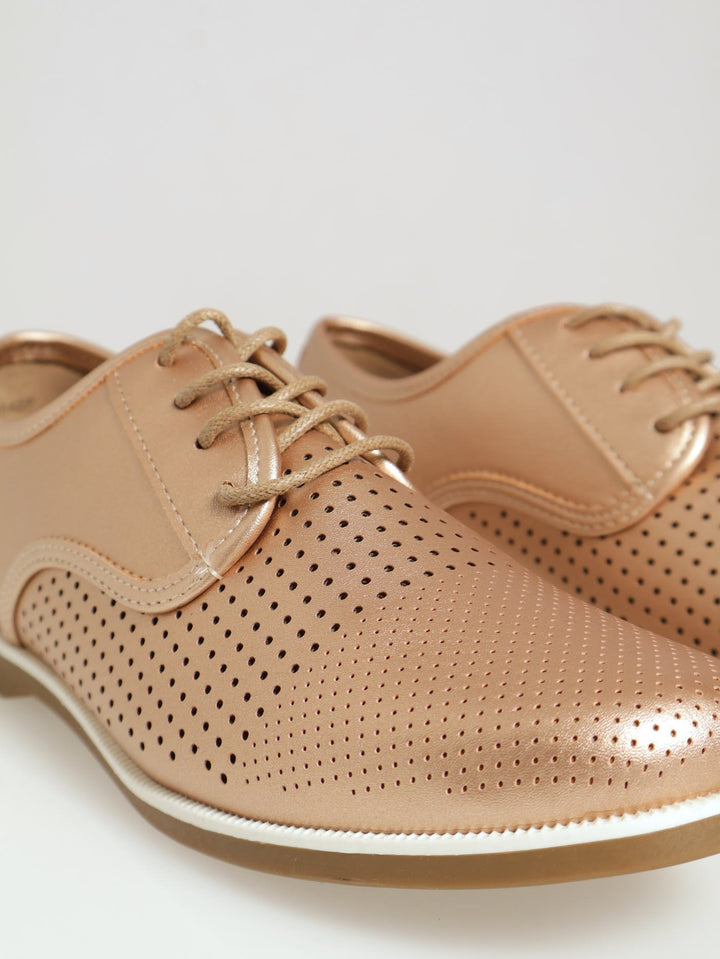 Soft Jamya Punch Jazz Shoe - Rose Gold