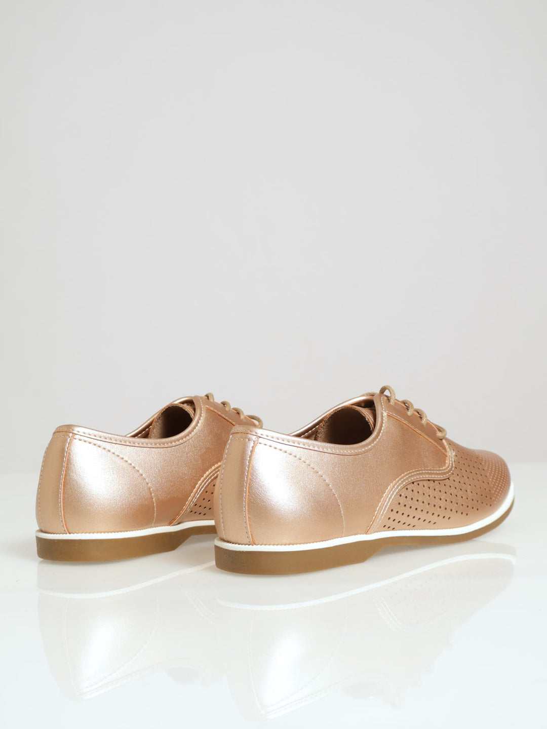 Soft Jamya Punch Jazz Shoe - Rose Gold