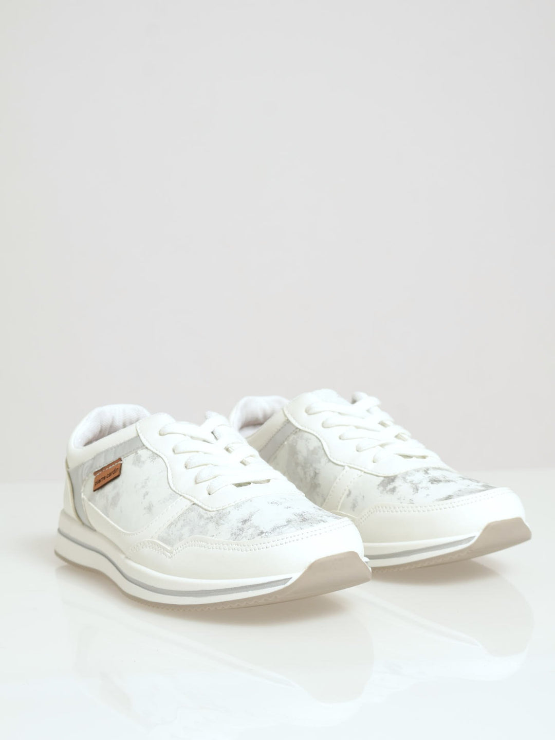 Lace Up Retro Sneaker - White