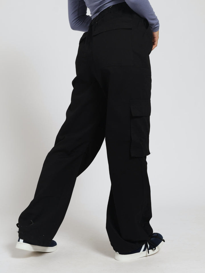 Cargo Utility Pants - Black