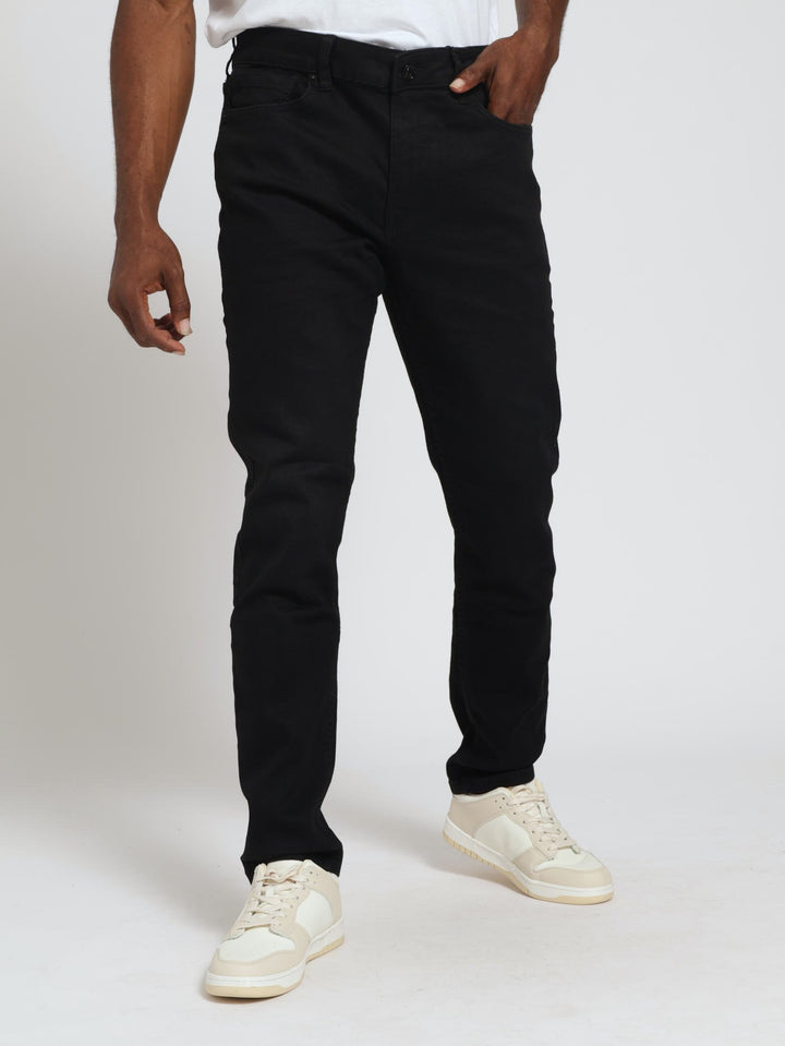 Slim Leg Denim Jean - Black