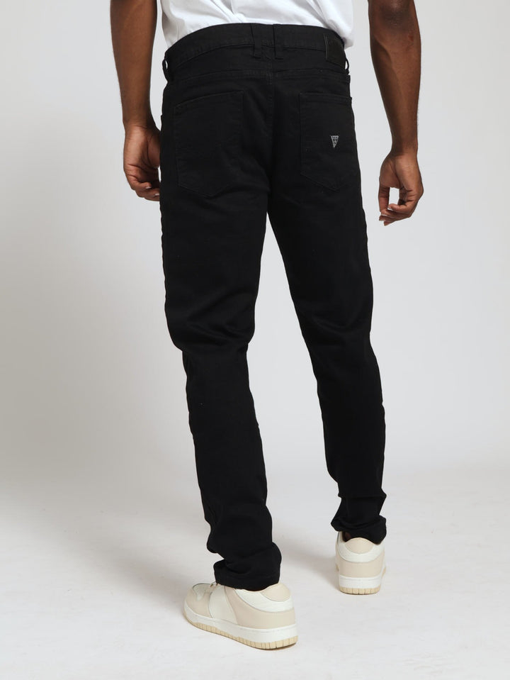 Slim Leg Denim Jean - Black