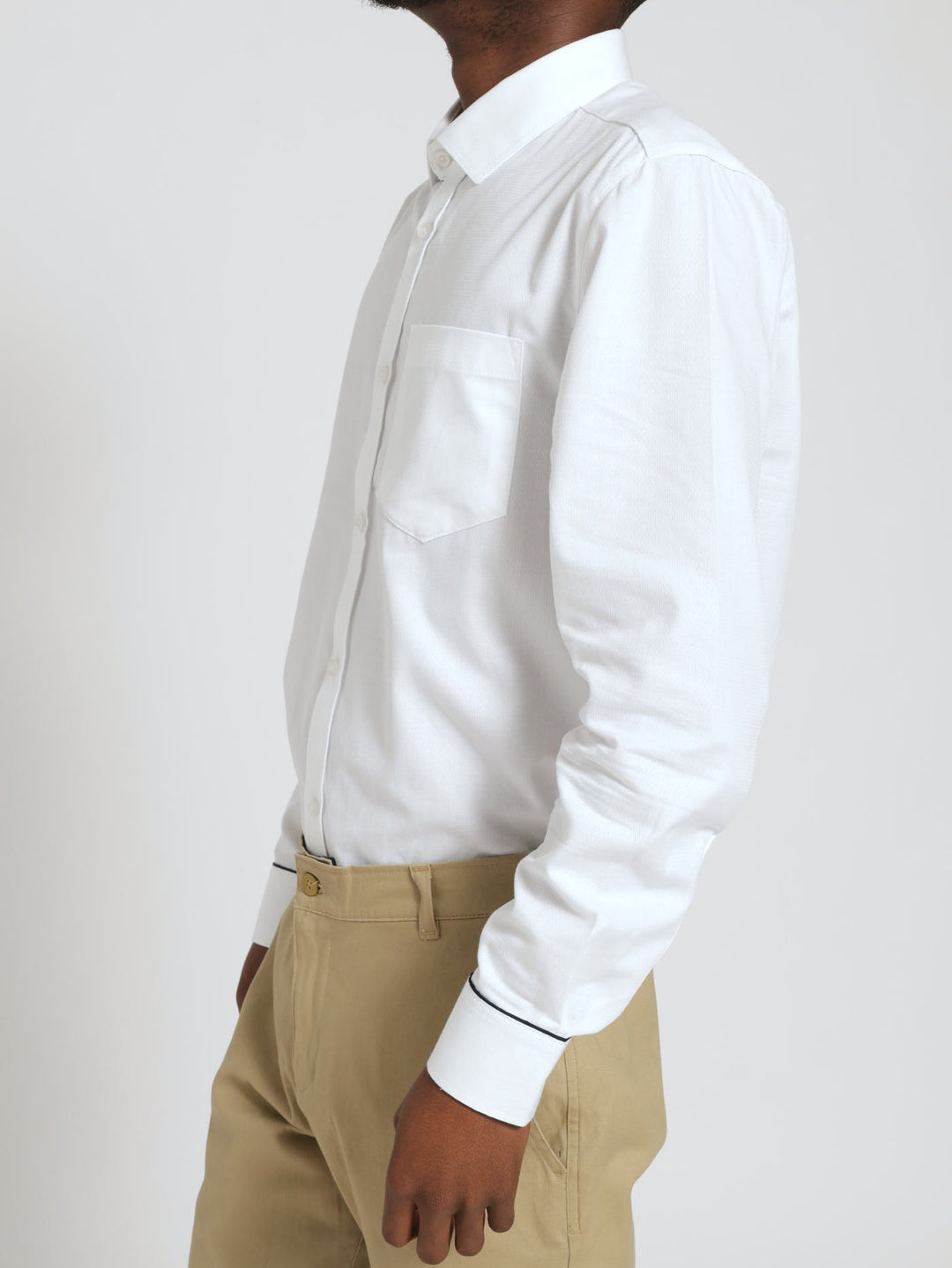 Textured Shirt - White