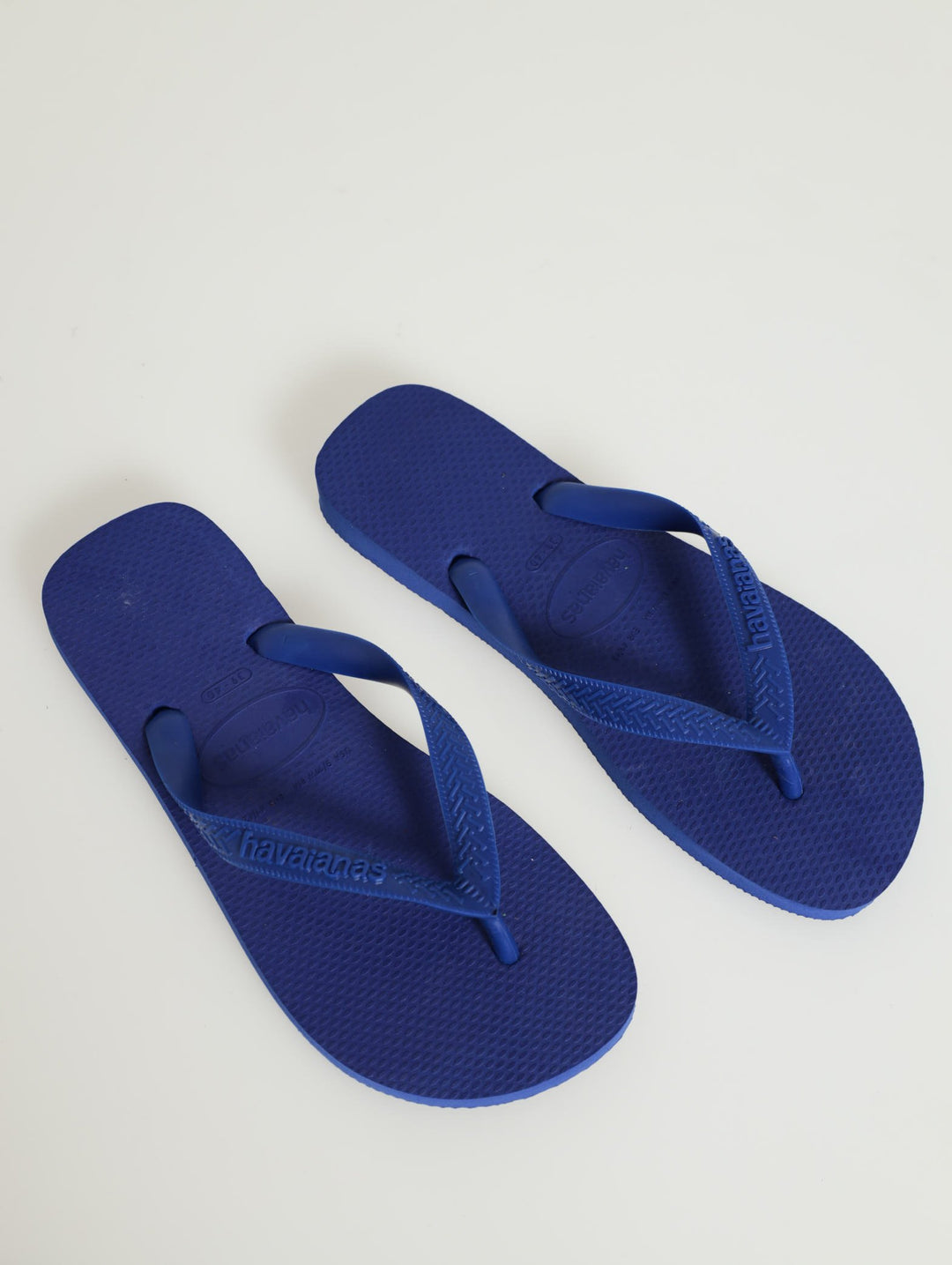 Plain Top Flip Flop - Blue