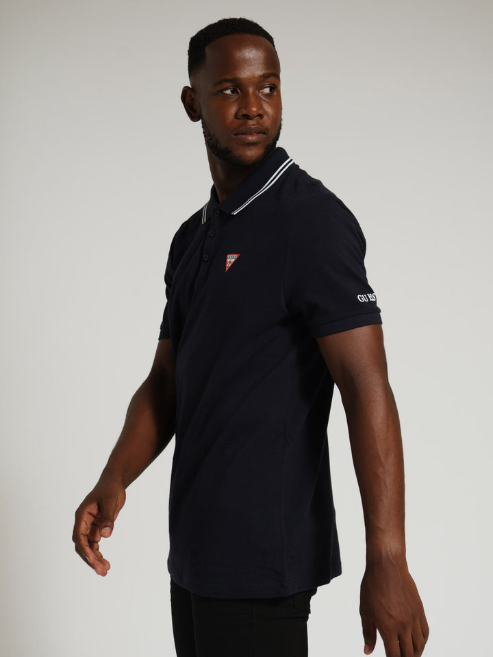 Tipped Golfer - Navy