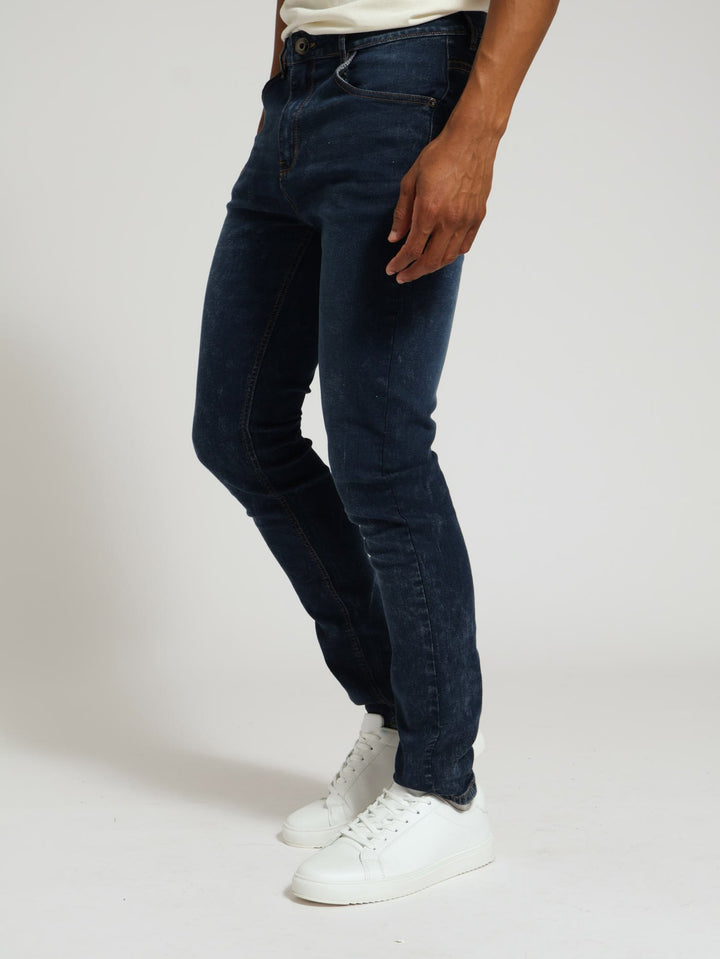 Skinny Basic Denim Jean - Dark Blue