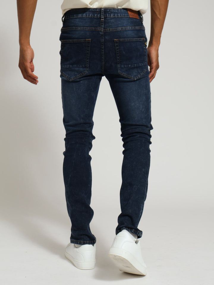 Skinny Basic Denim Jean - Dark Blue