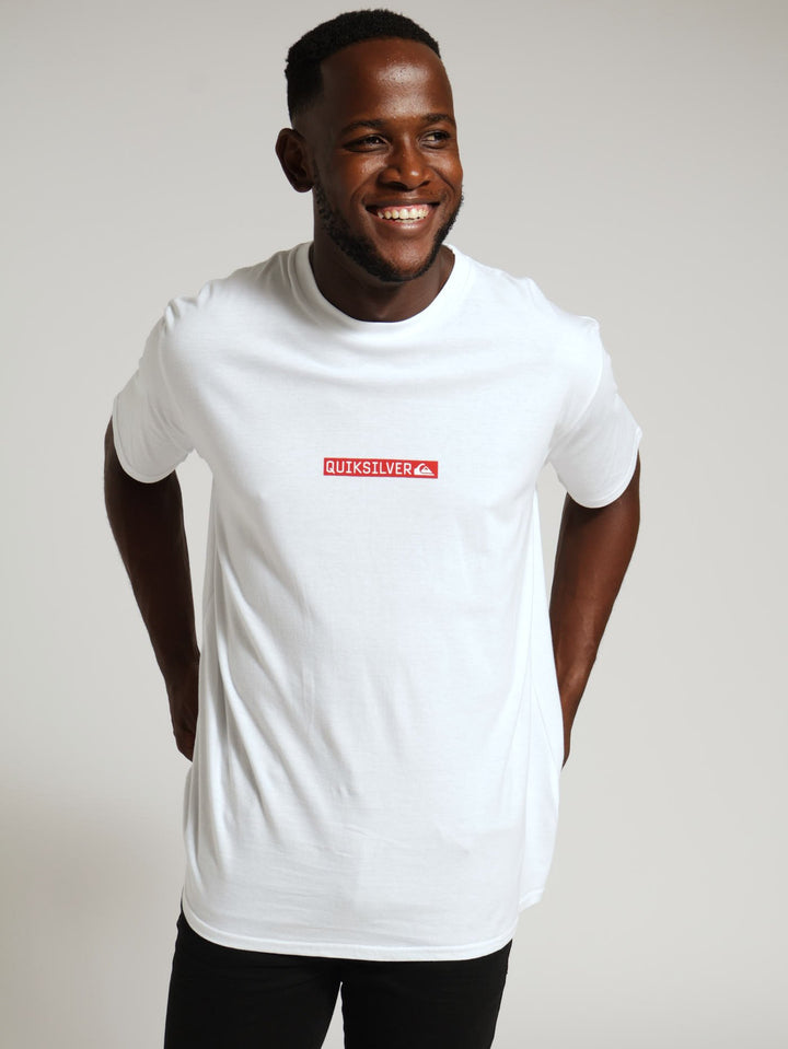 Clicker Logo Tee - White