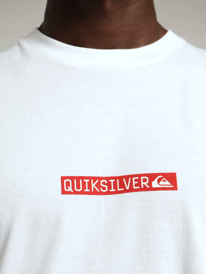 Clicker Logo Tee - White