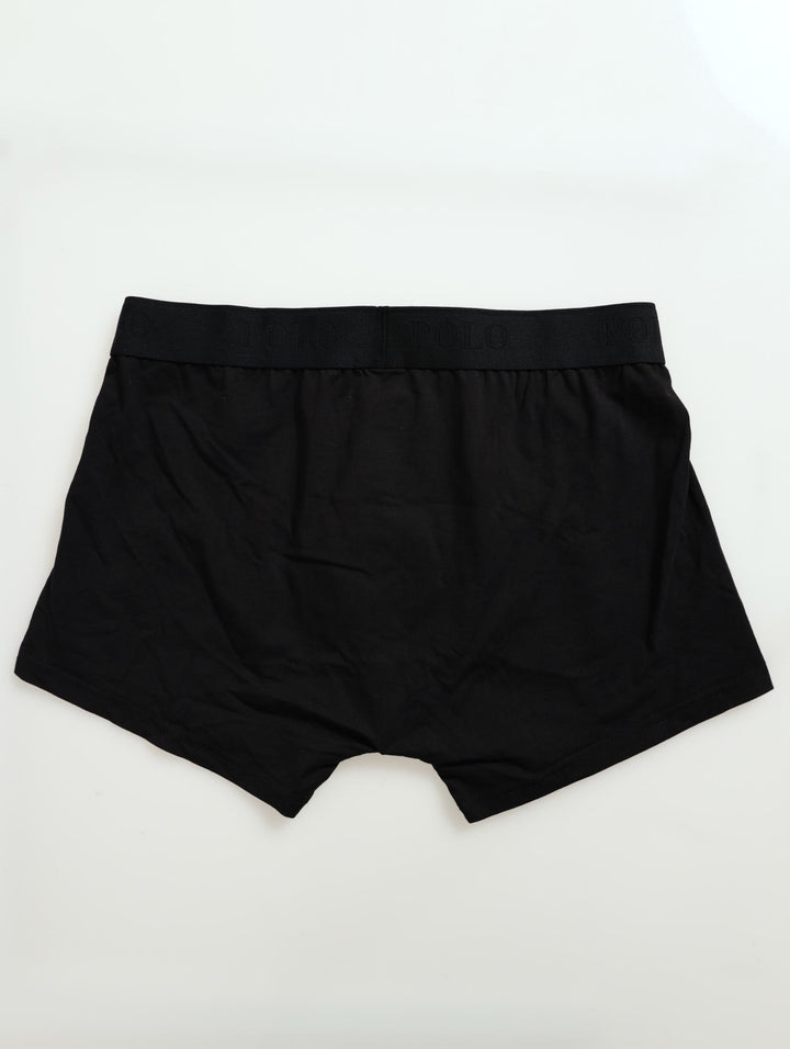 3 Pack Multi Knit Boxer - Black