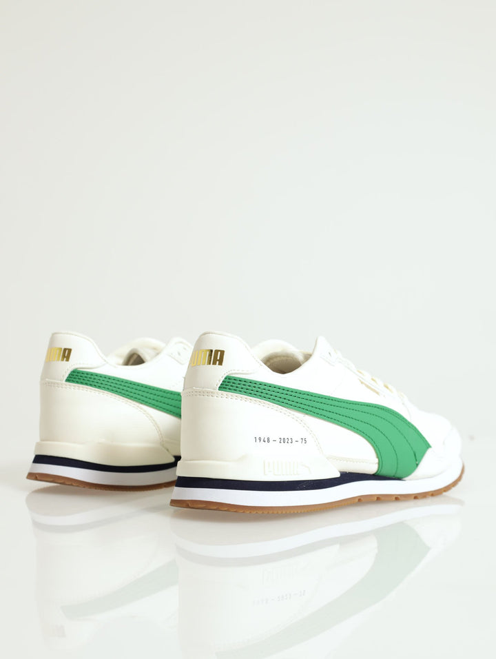 Runner 75Yr Sneaker - White/Green