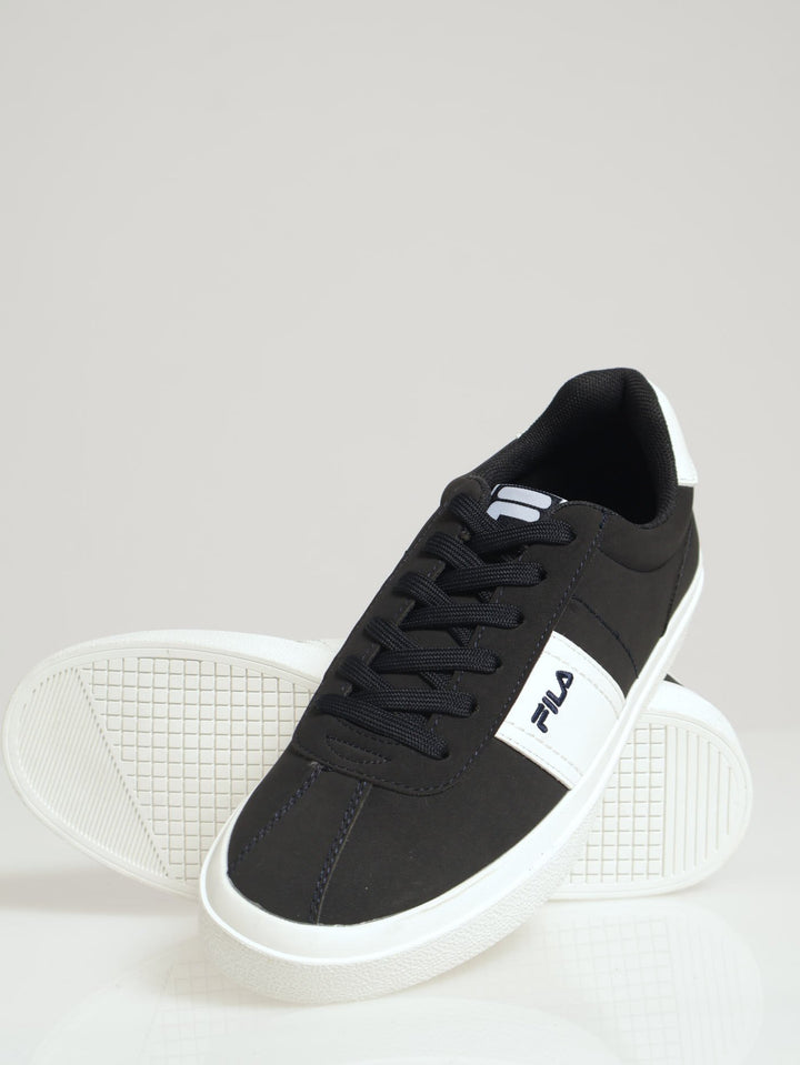 Roman T-Toe Basic Lace Up Sneaker - Navy/White