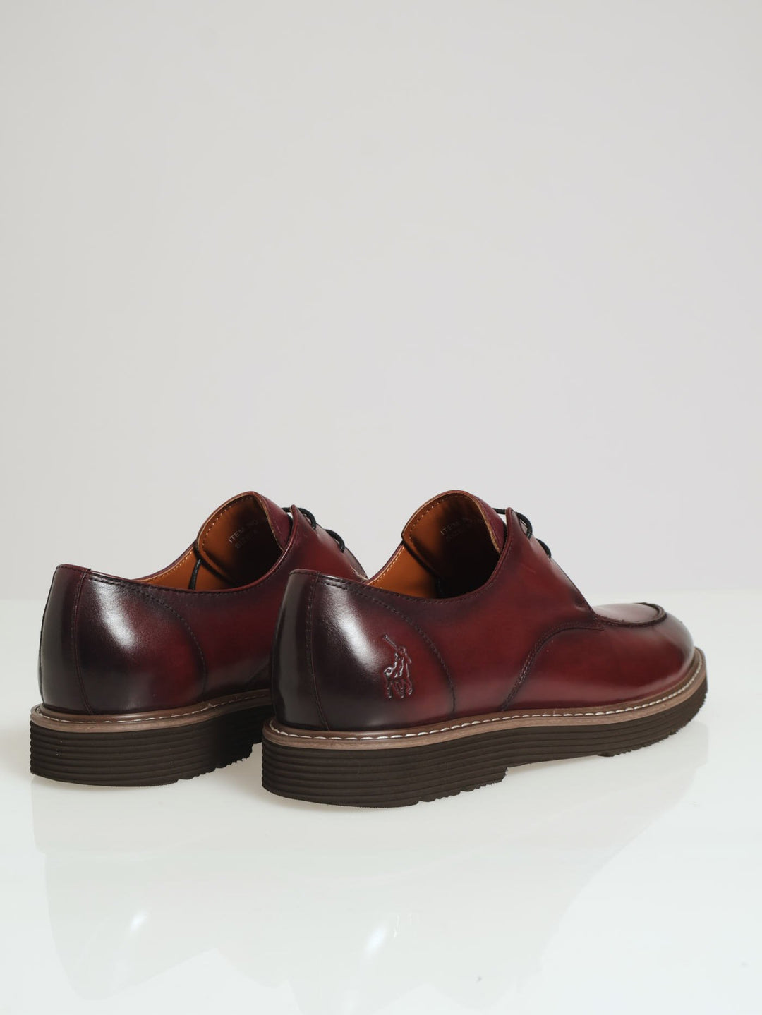 Gibson Split Toe Lace Up Derby - Burgundy