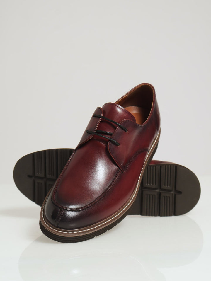 Gibson Split Toe Lace Up Derby - Burgundy