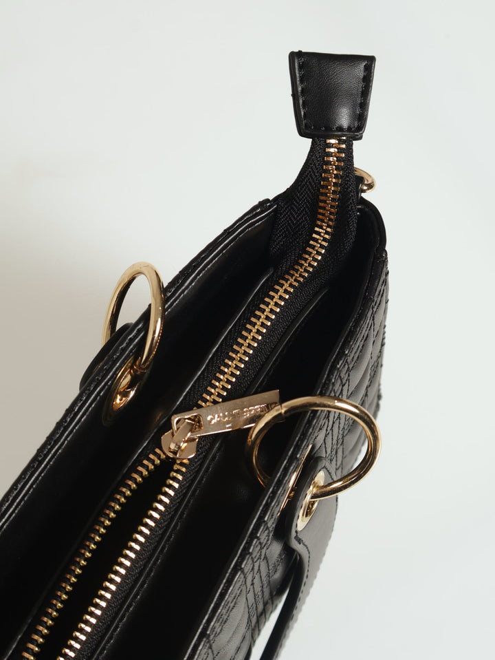 Dyn Top Handle Bag - Black