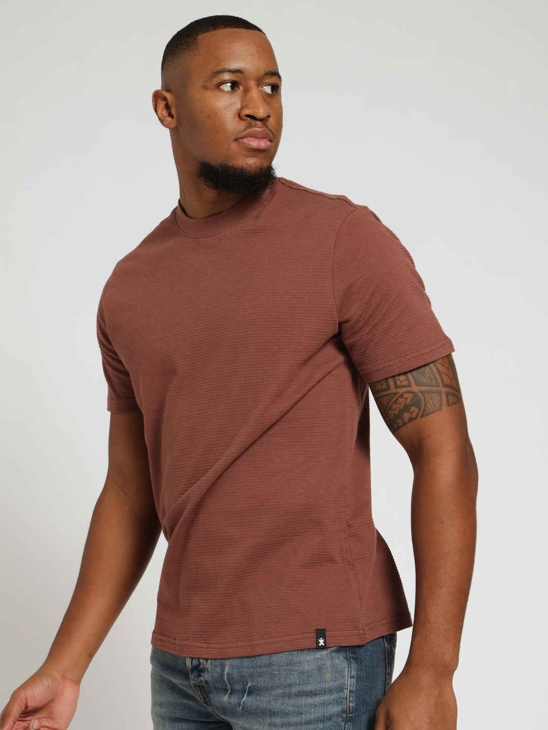 Ottoman Crew Tee - Chocolate