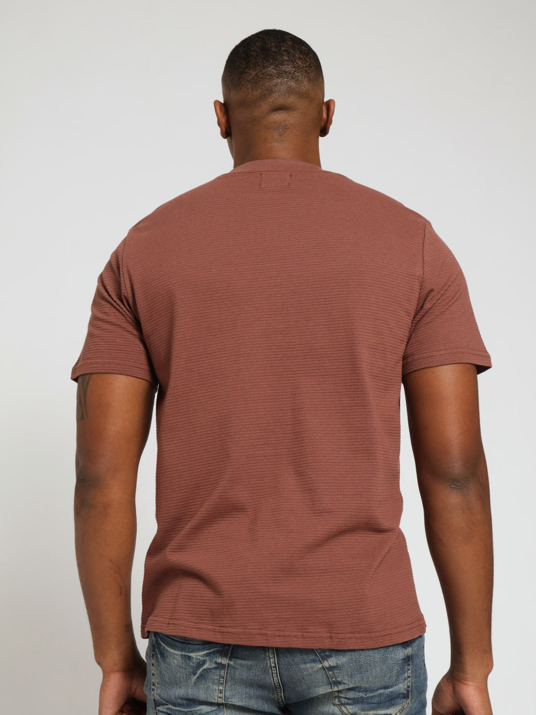 Ottoman Crew Tee - Chocolate