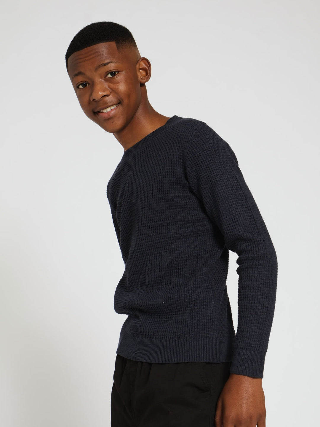 Boys Basic Knitwear - Navy