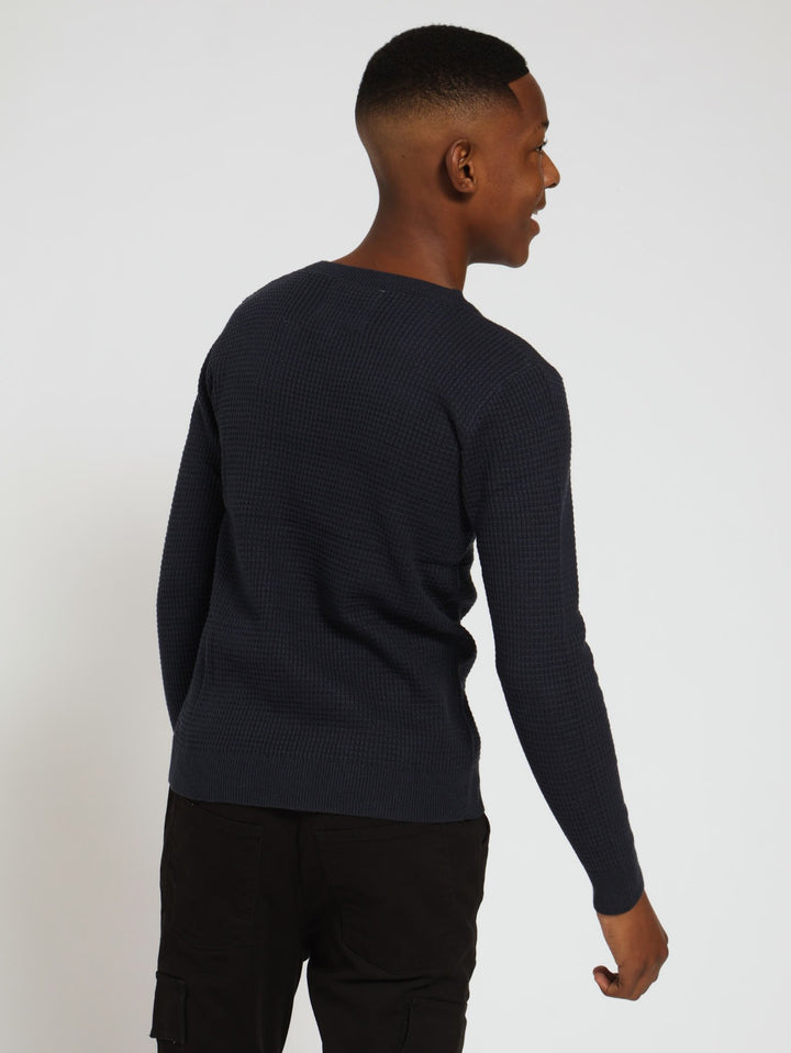 Boys Basic Knitwear - Navy