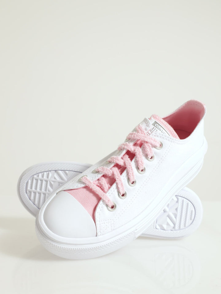 Ctas Move Comfort Sneaker - White/Pink