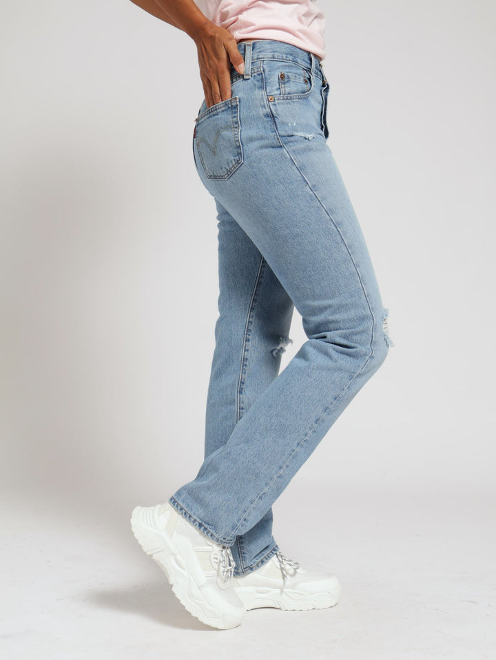 501® Jeans For Women Za Lane Change - Light Indigo