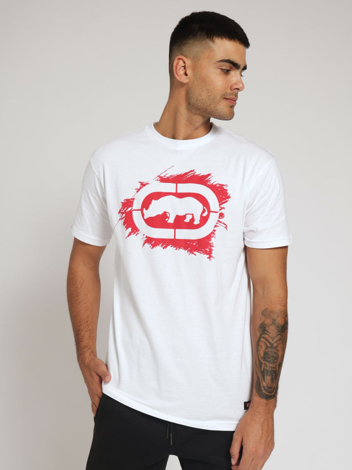 Chest Logo Tee - White