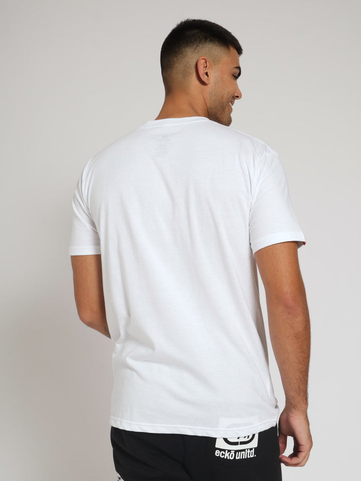 Chest Logo Tee - White