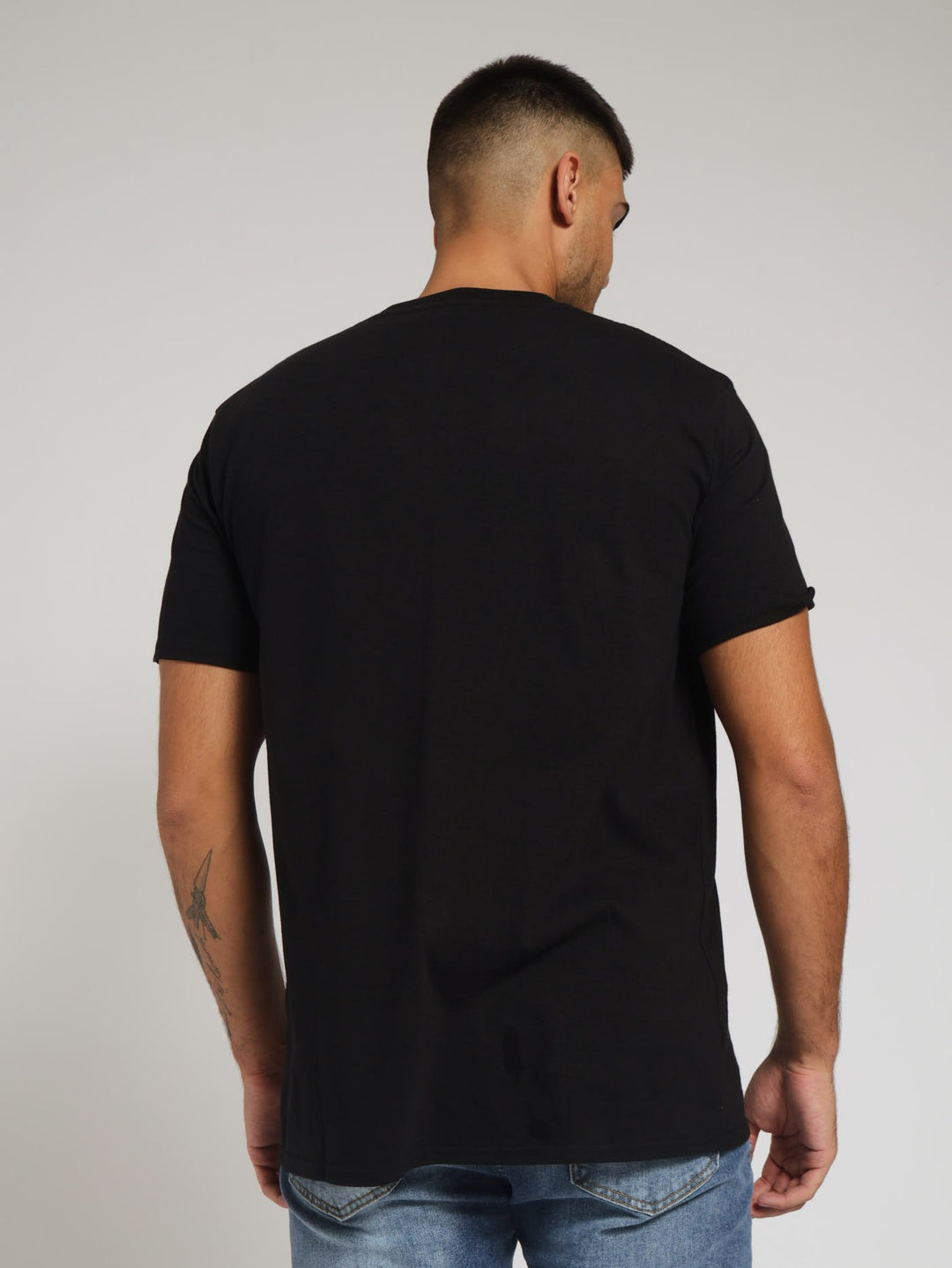 Corp Logo Tee - Black