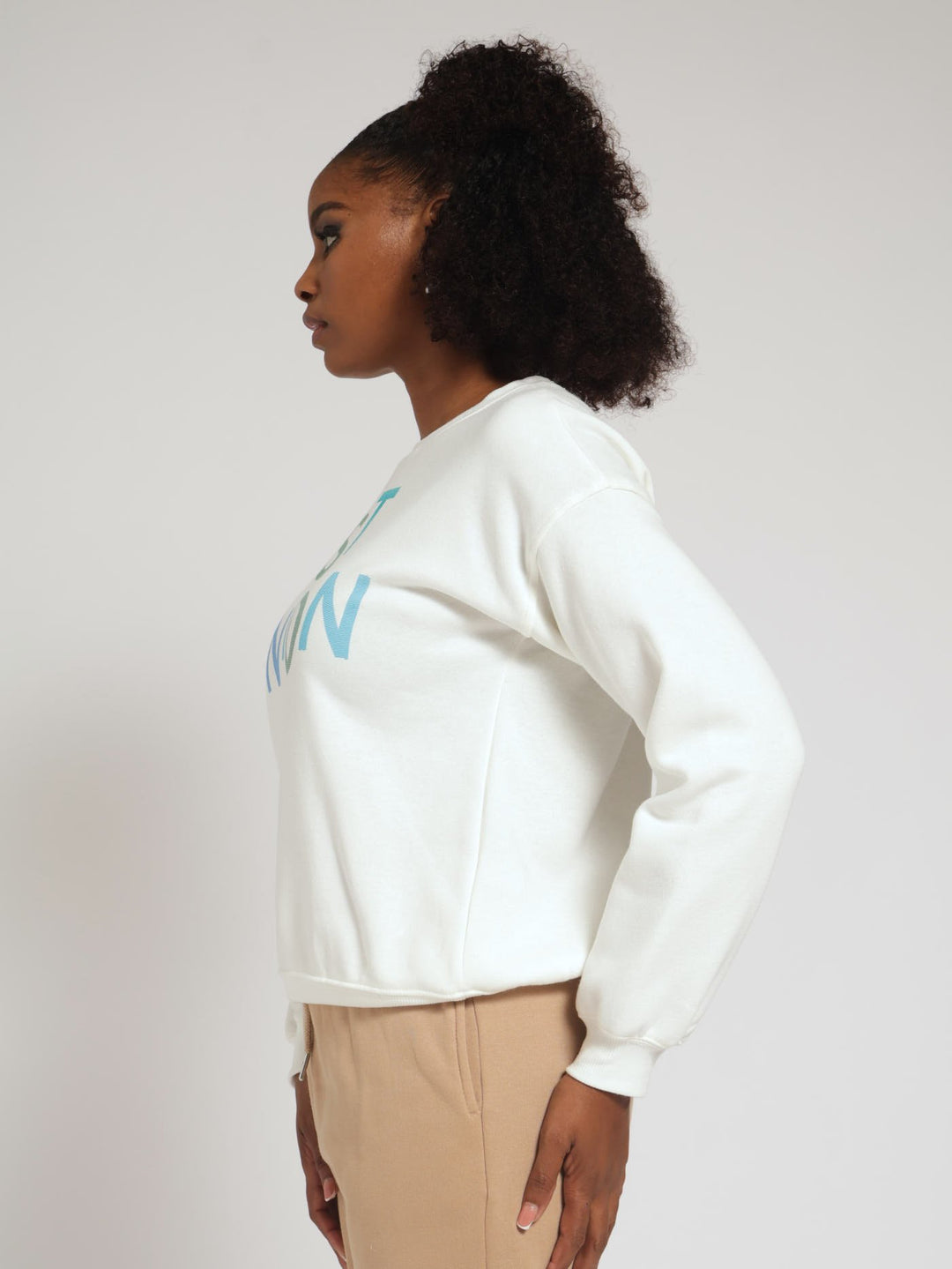 St Anton Fleece Pullover - Cream