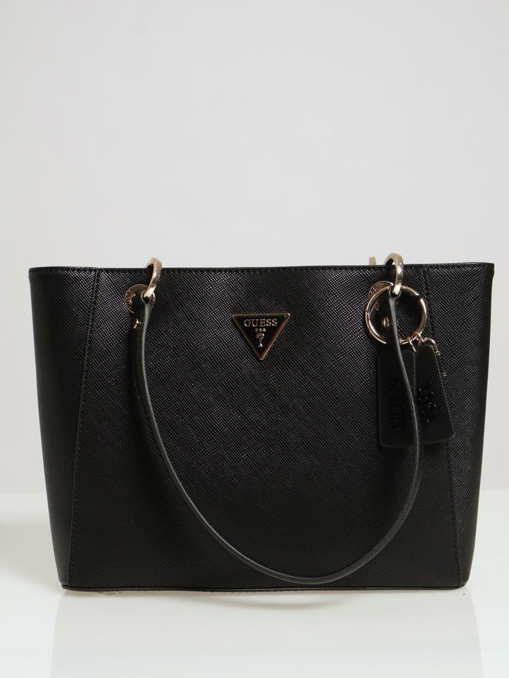 Noelle Small Tote Bag - Black