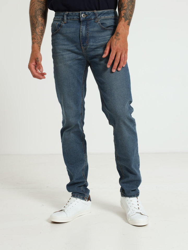 Mid Tint Skinny Jean - Medium Wash