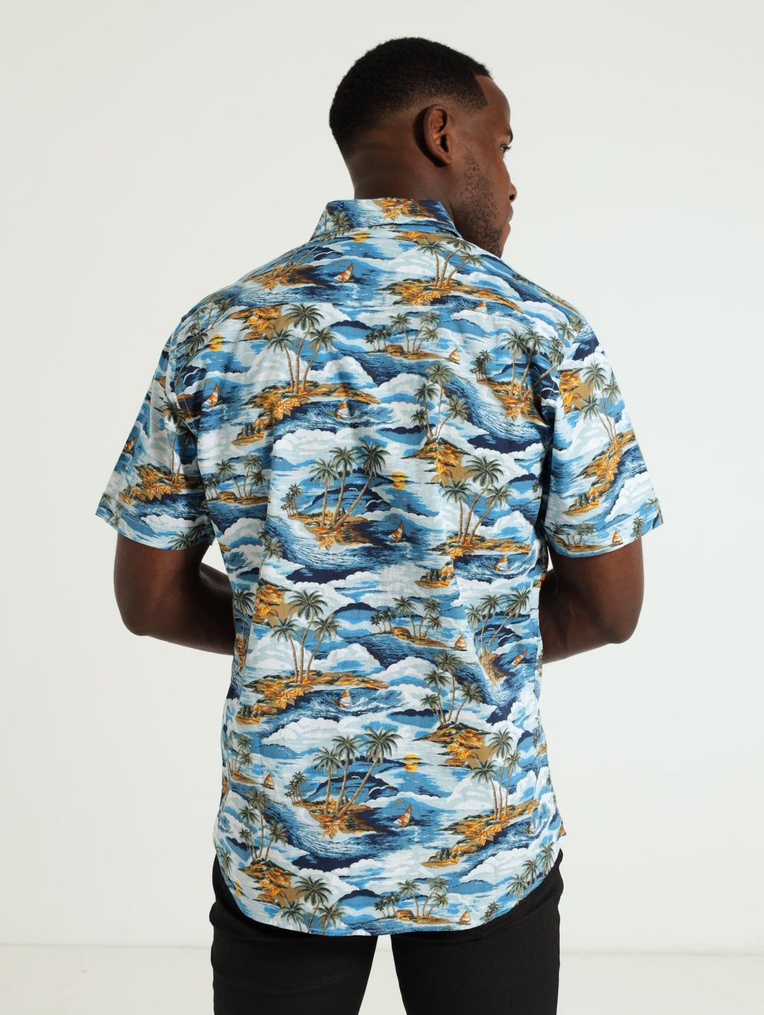 Palm Beach Print Shirt