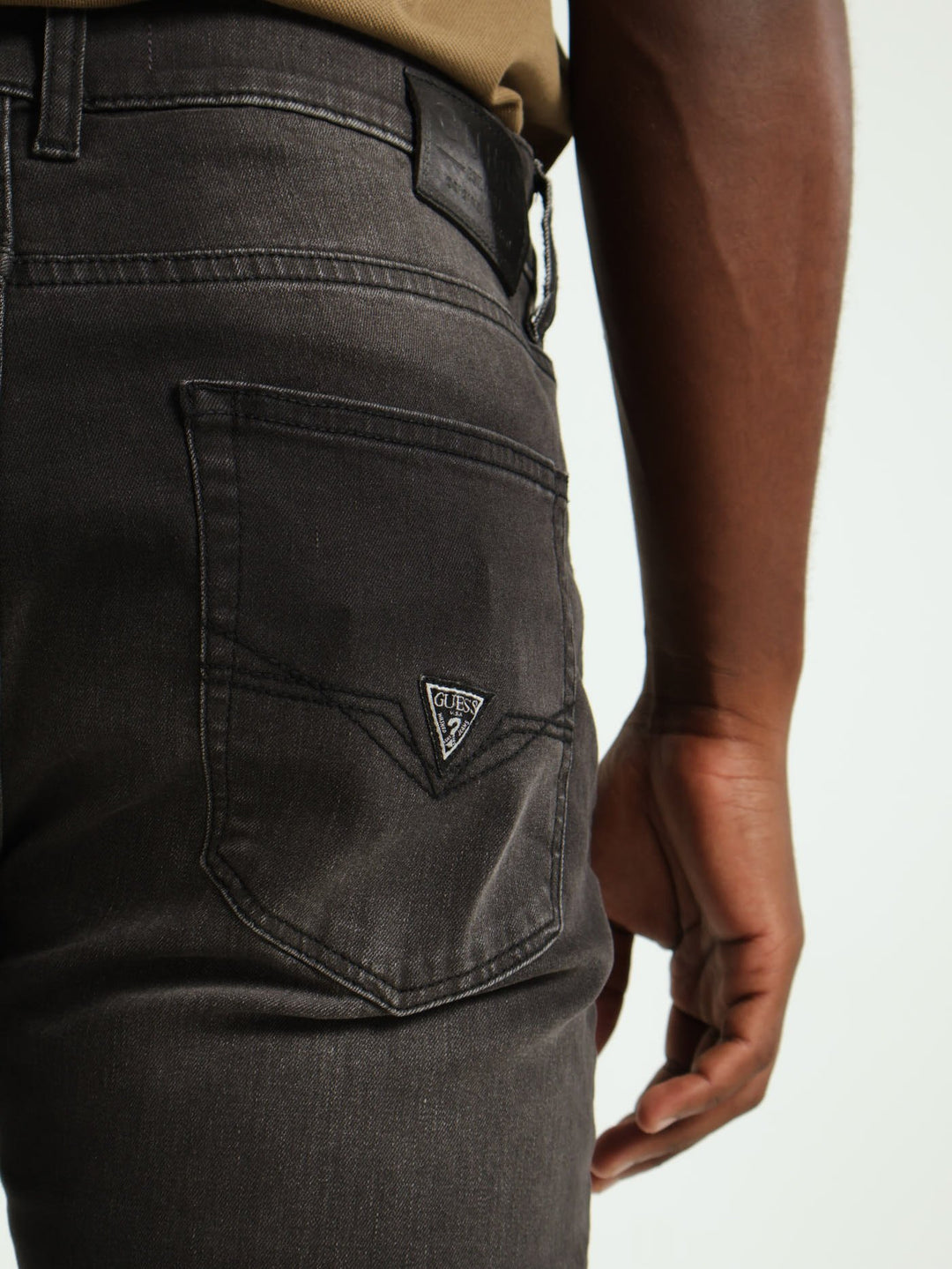 Fashion Slim Denim Jean - Charcoal