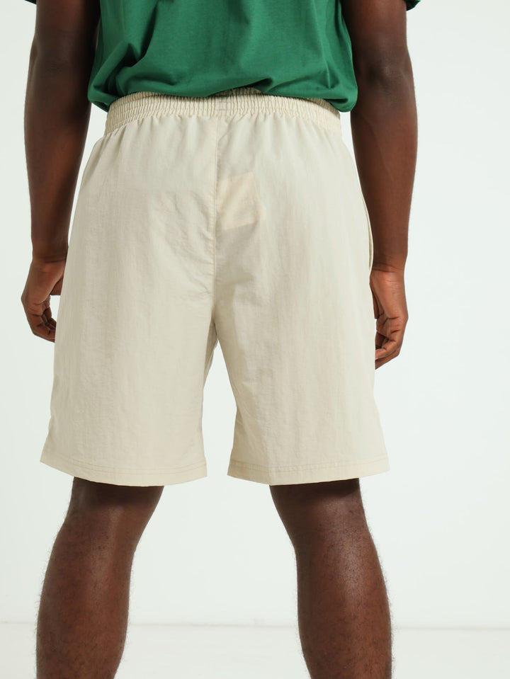 Woven Pocket Shorts - Stone