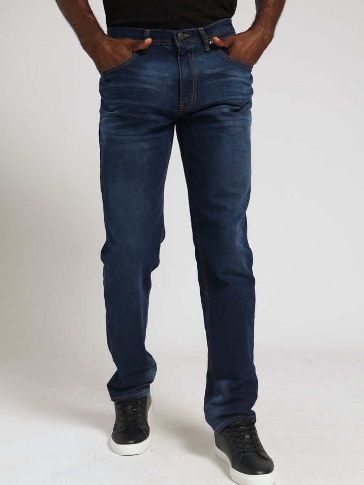 Slim Denim Jeans - Dark Wash Ink