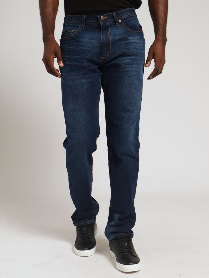 Slim Denim Jeans - Dark Wash Ink