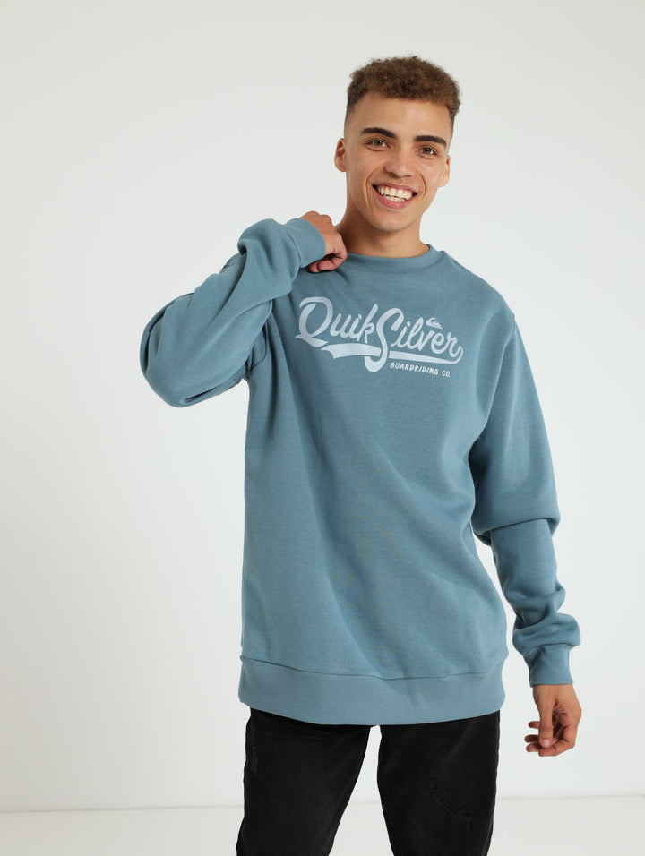 Pool Crew Sweater - Smokey Blue