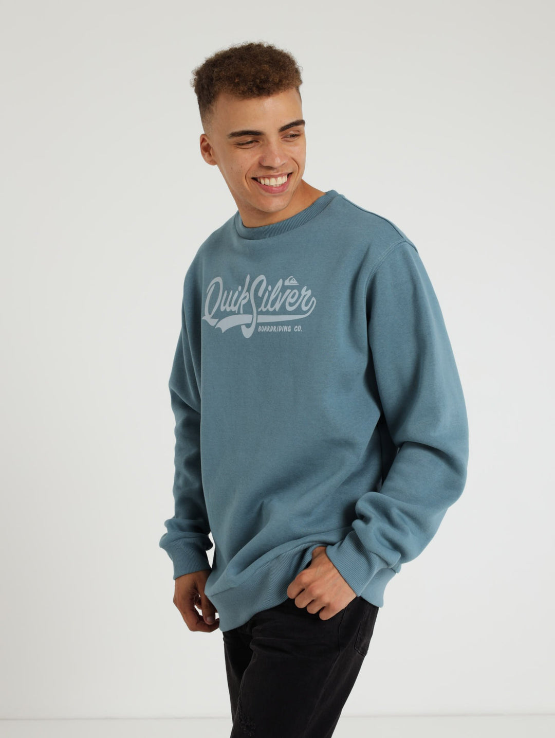 Pool Crew Sweater - Smokey Blue