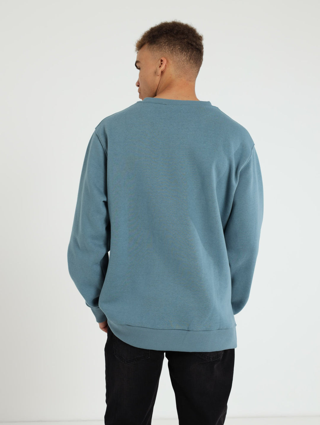 Pool Crew Sweater - Smokey Blue